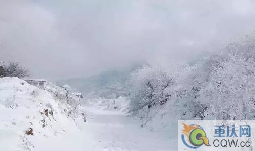 重慶也有冰雪仙境 2小時就能到